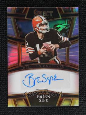 2022 Panini Select - Select Signatures - Silver Prizm #SSP-BRS - Brian Sipe