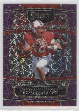 2022 Panini Select Draft Picks - [Base] - Purple Lazer Prizm #77 - Concourse - Russell Wilson