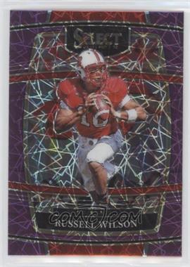 2022 Panini Select Draft Picks - [Base] - Purple Lazer Prizm #77 - Concourse - Russell Wilson