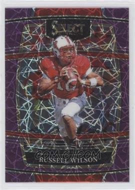 2022 Panini Select Draft Picks - [Base] - Purple Lazer Prizm #77 - Concourse - Russell Wilson