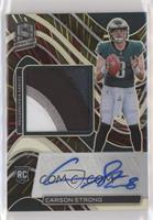 Rookie Patch Autographs - Carson Strong #/75