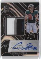 Rookie Patch Autographs - Carson Strong #/125