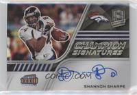 Shannon Sharpe #/25