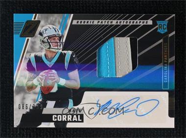 2022 Panini Zenith - [Base] #202 - Rookie Patch Autograph - Matt Corral /299