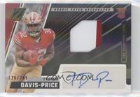 Rookie Patch Autograph - Tyrion Davis-Price #/299