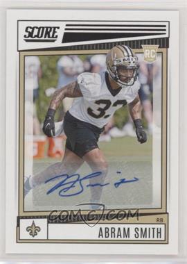 2022 Score - [Base] - Signatures #311 - Rookies - Abram Smith