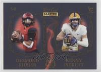 Desmond Ridder, Kenny Pickett #/8