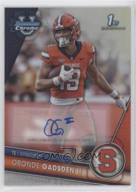 2023 Bowman University Chrome - Chrome Prospect Autographs - Refractor #162 - Oronde Gadsden II /499