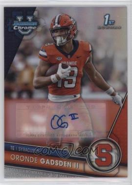 2023 Bowman University Chrome - Chrome Prospect Autographs - Refractor #162 - Oronde Gadsden II /499