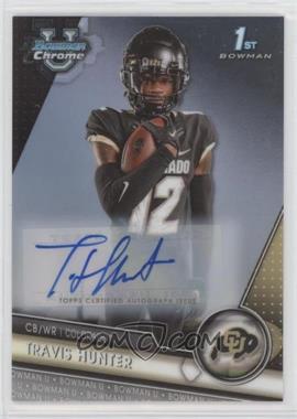 2023 Bowman University Chrome - Chrome Prospect Autographs #36 - Travis Hunter