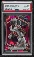 Marvin Harrison Jr. [PSA 10 GEM MT] #/100