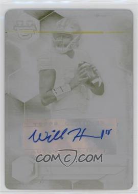2023 Bowman's Best University - Best of 2023 Autographs - Printing Plate Yellow #BOA-WH - Will Howard /1
