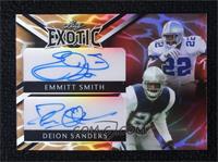 Emmitt Smith, Deion Sanders #/1