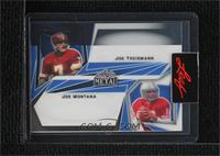 Joe Theismann, Joe Montana [Uncirculated] #/1