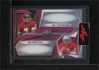 Joe Theismann, Joe Montana [Uncirculated] #/1