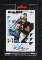 Drew Brees [Uncirculated] #/1