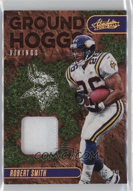 2023 Panini Absolute - Ground Hoggs Materials - Gold #GH-23 - Robert Smith /99