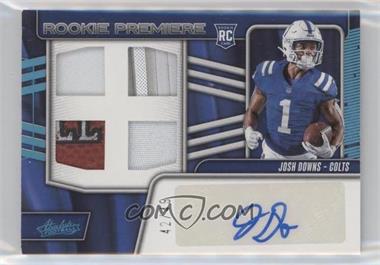 2023 Panini Absolute - Rookie Premiere Materials - Quad Spectrum Autographs #RPMA-JD - Josh Downs /49