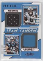 Miles Sanders, Adam Thielen #/199