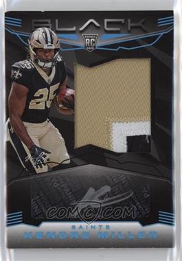 2023 Panini Black - [Base] - Platinum #224 - Rookie Patch Autographs - Kendre Miller /1