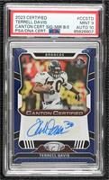 Terrell Davis [PSA 9 MINT] #7/20