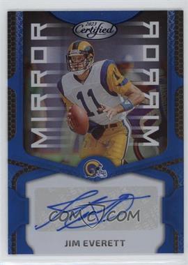 2023 Panini Certified - Mirror Signatures - Blue #MS91 - Jim Everett /30