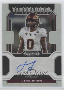 2023 Panini Chronicles Draft Picks - 2022 Prizm Draft Picks Sensational Signatures - Silver Prizm #SS-JJO - Jack Jones