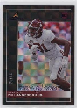 2023 Panini Chronicles Draft Picks - Pinnacle - Purple #9 - Will Anderson Jr. /49