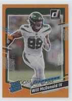 Rated Rookie - Will McDonald IV [EX to NM] #/99