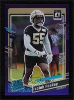 Rated Rookie - Isaiah Foskey [EX to NM] #/50