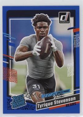 2023 Panini Donruss - [Base] - Press Proof Blue #316 - Rated Rookie - Tyrique Stevenson