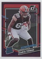 Rated Rookie - Cedric Tillman [EX to NM] #/417