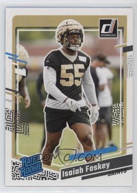 2023 Panini Donruss - [Base] #373 - Rated Rookie - Isaiah Foskey