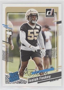 2023 Panini Donruss - [Base] #373 - Rated Rookie - Isaiah Foskey