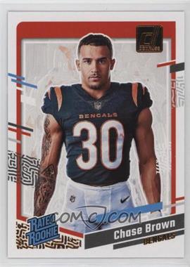 2023 Panini Donruss - Rated Rookie Portrait #39 - Chase Brown