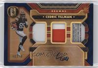 Rookie Jersey Autographs Triple - Cedric Tillman #/10