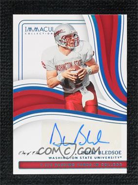 2023 Panini Immaculate Collection Collegiate - College Greats Signatures - Platinum #CGS-DB - Drew Bledsoe /1