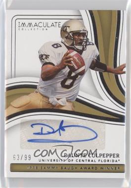 2023 Panini Immaculate Collection Collegiate - College Greats Signatures #CGS-DC - Daunte Culpepper /99
