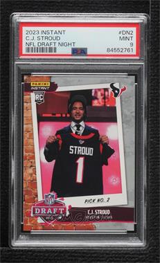 2023 Panini Instant NFL - NFL Draft Night #DN2 - C.J. Stroud /2725 [PSA 9 MINT]