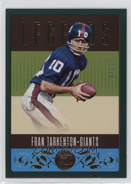 2023 Panini Legacy - [Base] - Green #117 - Legends - Fran Tarkenton /100