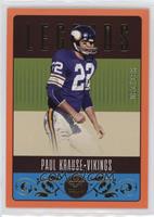 Legends - Paul Krause #/199