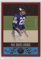 Legends - Paul Krause #/299