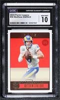 Matthew Stafford [CGC 10 Gem Mint]