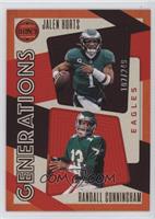 Jalen Hurts, Randall Cunningham #/249