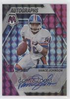 Vance Johnson (Wrong Prefix on Card) #/49