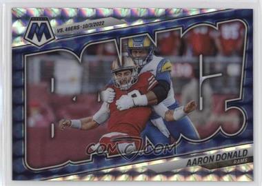 2023 Panini Mosaic - Bang! - Mosaic Prizm #B-AD - Aaron Donald