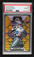 Michael Irvin [PSA 10 GEM MT] #/17