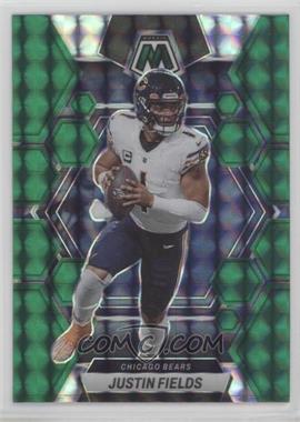 2023 Panini Mosaic - [Base] - Green Mosaic Prizm #33 - Justin Fields