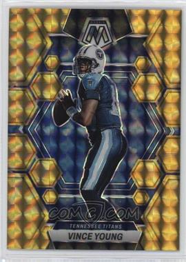 2023 Panini Mosaic - [Base] - Reactive Yellow Mosaic Prizm #241 - Vince Young