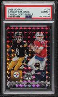 Kenny Pickett, Mac Jones [PSA 10 GEM MT] #/49